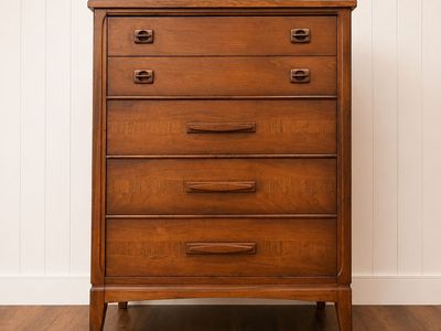 Tall MCM Dresser