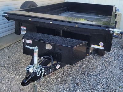 7,000 lb Sure-Trac Dump Trailer Rental