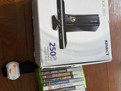XBox 360 with Kinect and Active 2 Wrist