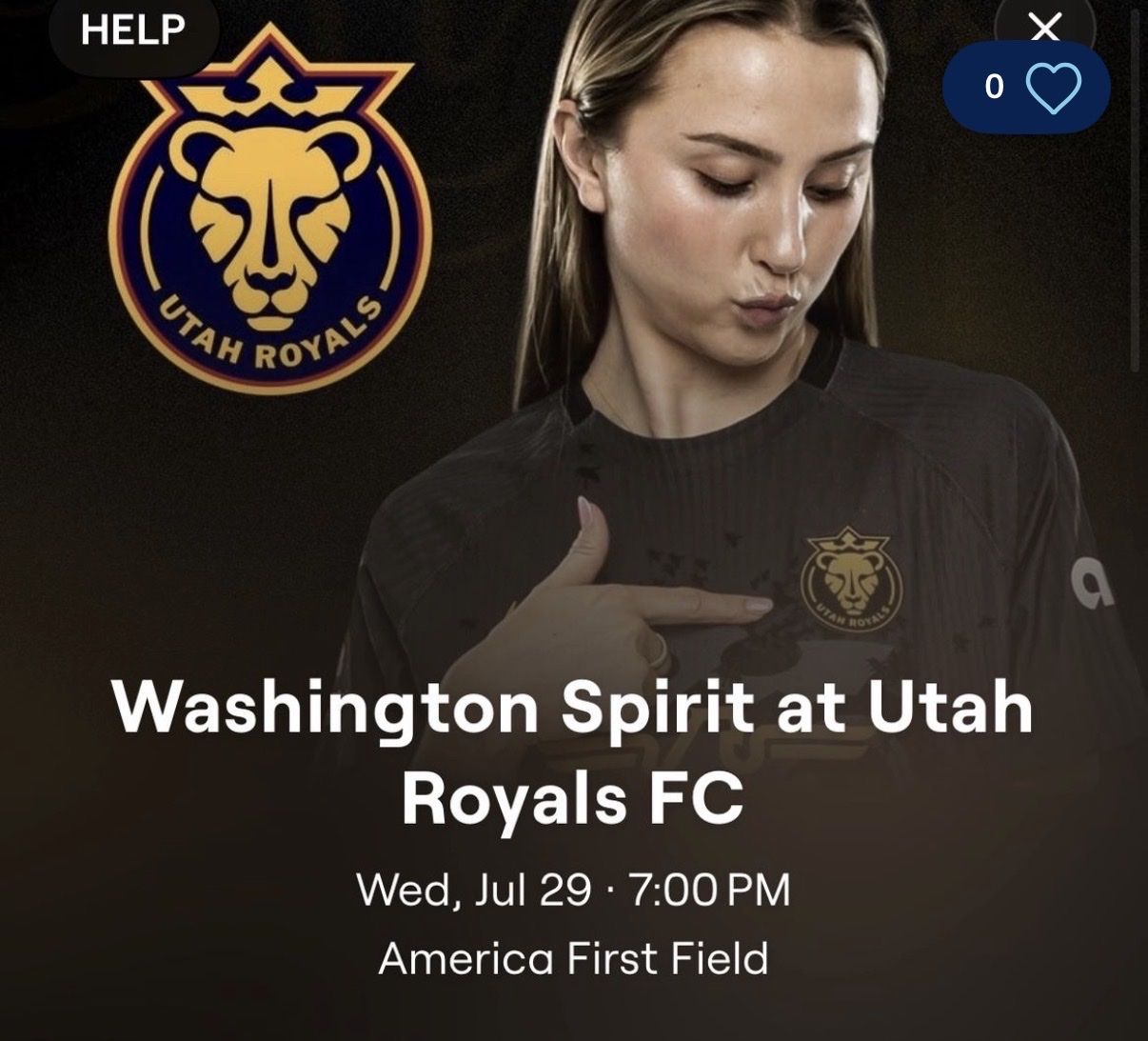 Utah Royals vs Washington Tickets - Many Seats!