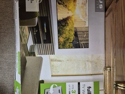 SANUS Simplicity SLF226-B1 Full-Motion TV Wall Mount for 37"-90" TVs