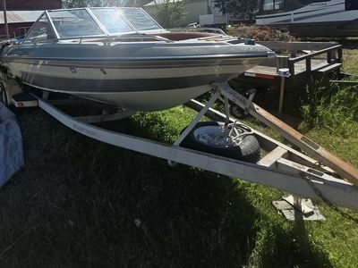 1978 glastron boat with trailer