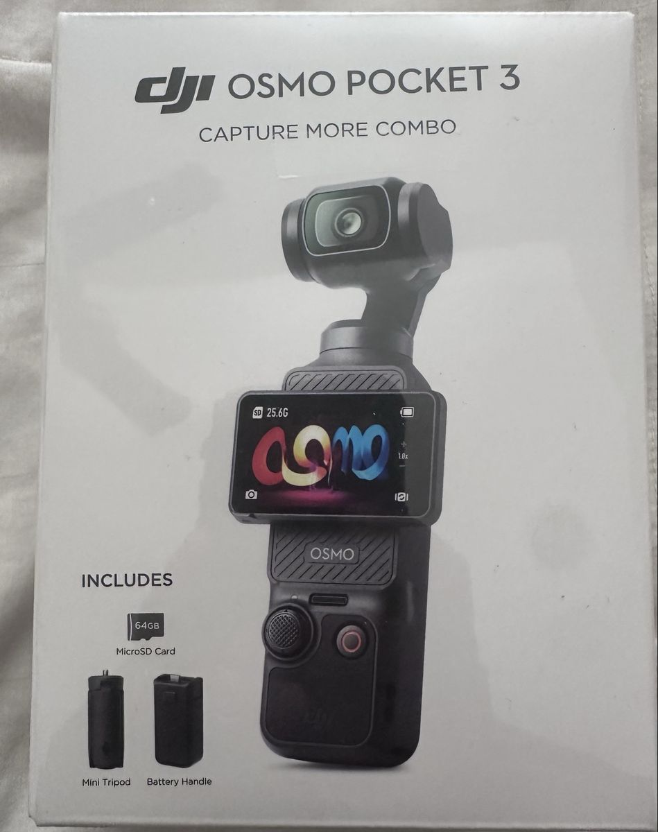 DJI Osmo Pocket 3 Capture More Combo Handheld Camera Gimbal