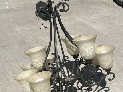 Large chandeliers