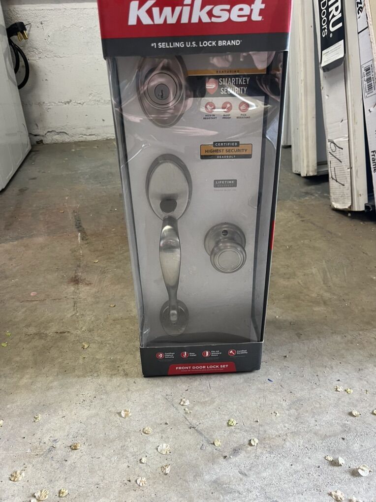 Kwiset Front Door Lock Set 98001-124