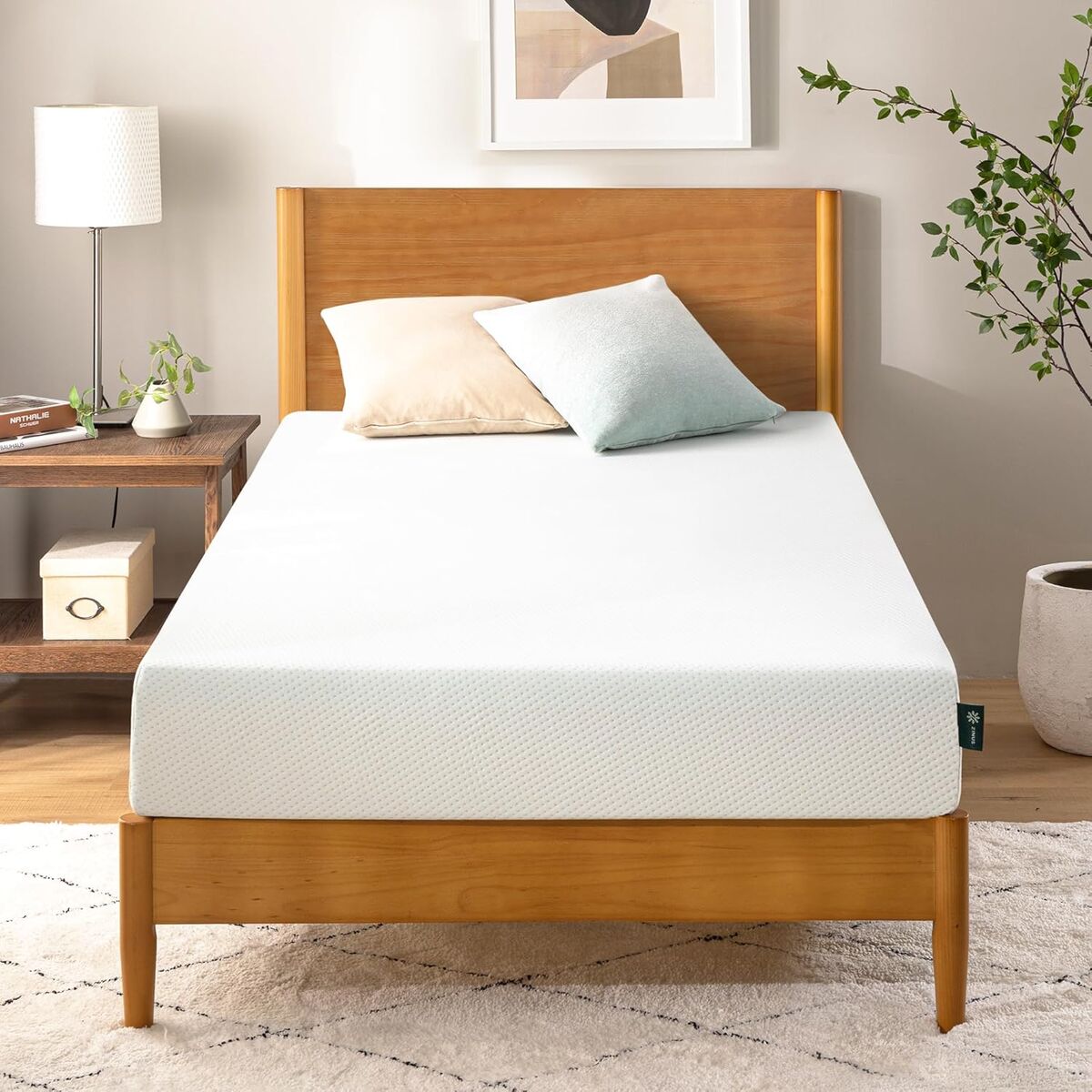 Zinus 12" Green Tea Foam Full Mattress