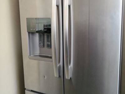 Whirlpool French Door Refrigerator - Stainless Steel, Bottom Freezer, Ice & Water Dispenser