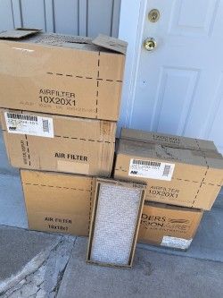 Furnace filters 10x20x1 18x18x1 12x18x1 14x18x1 new