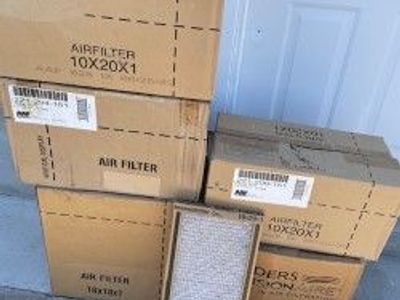 Furnace filters 10x20x1 18x18x1 12x18x1 14x18x1 new
