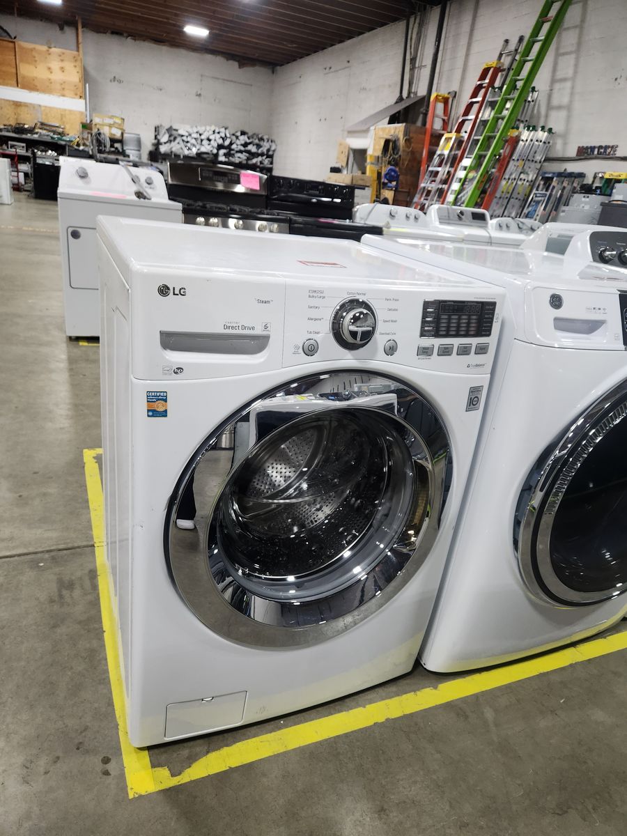 GREAT LG FRONTLOAD WASHER! WITH A FULL WARRANTY