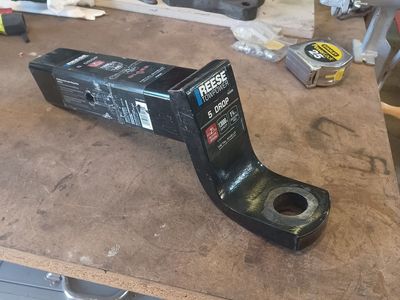 Five inch drop hitch.