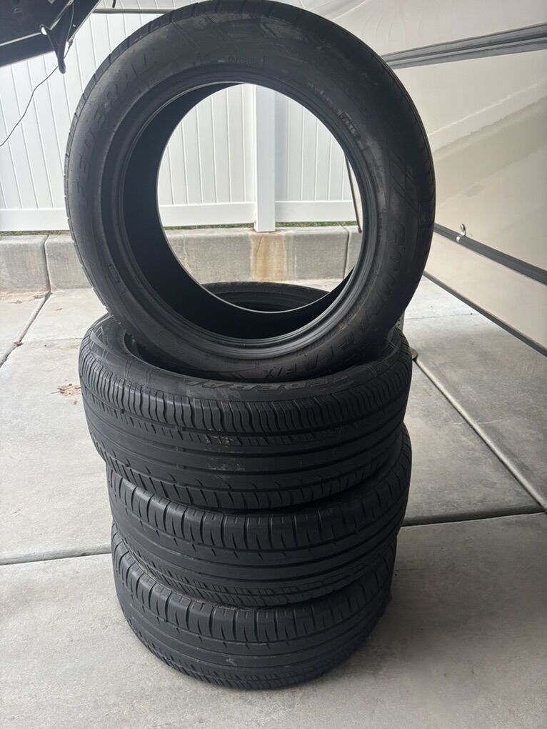 235/55 R19 Tires Good Condition