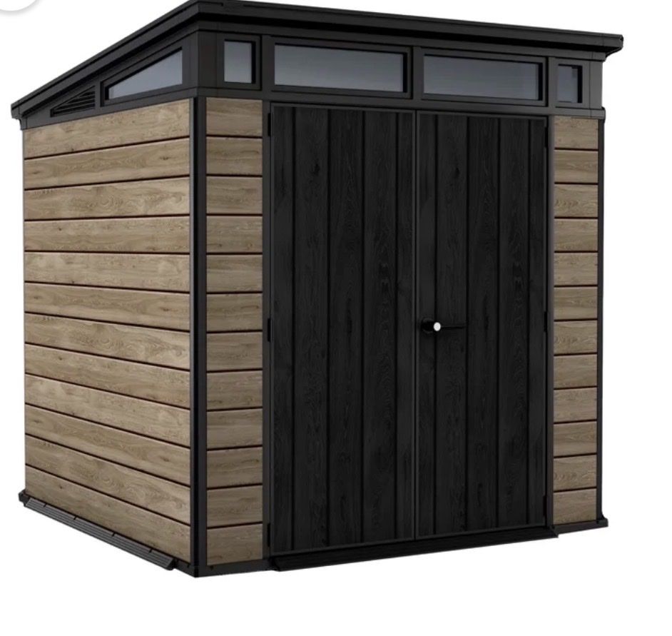 Shed Suncast 7’× 7’Modern Shed fully assembled 