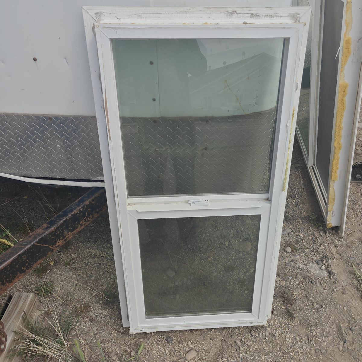 used white window