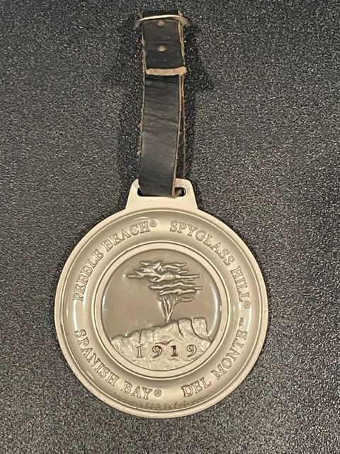 Pebble Beach Bag Tag