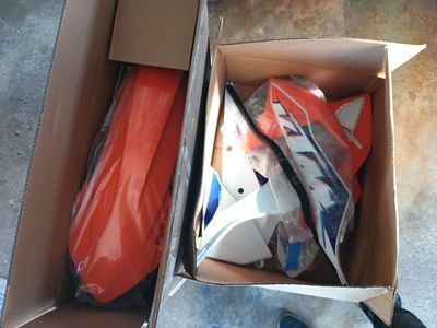 KTM 250SX-F PLASTICS KIT 2019-2022 Husqvarna Sherco Two-Stroke SX/XC