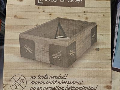 Instabrace Raised Garden Bed Brackets Set, Tool-Free Metal Corner Braces