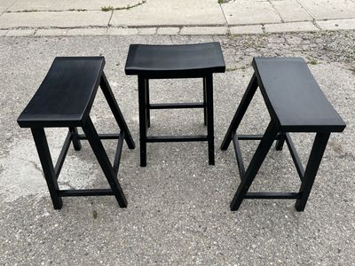 Saddle Seat Counter Stools - 24"
