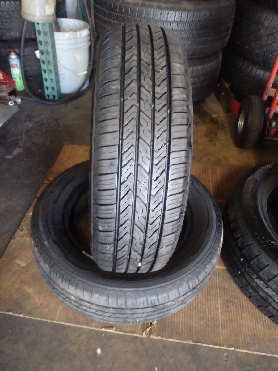 185/65R15 TOYO EXTENSA ALL SEASON PAIR OF TWO USED TIRES