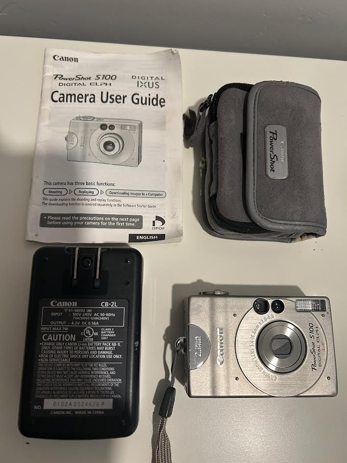 Canon PowerShot S100 Digital Camera