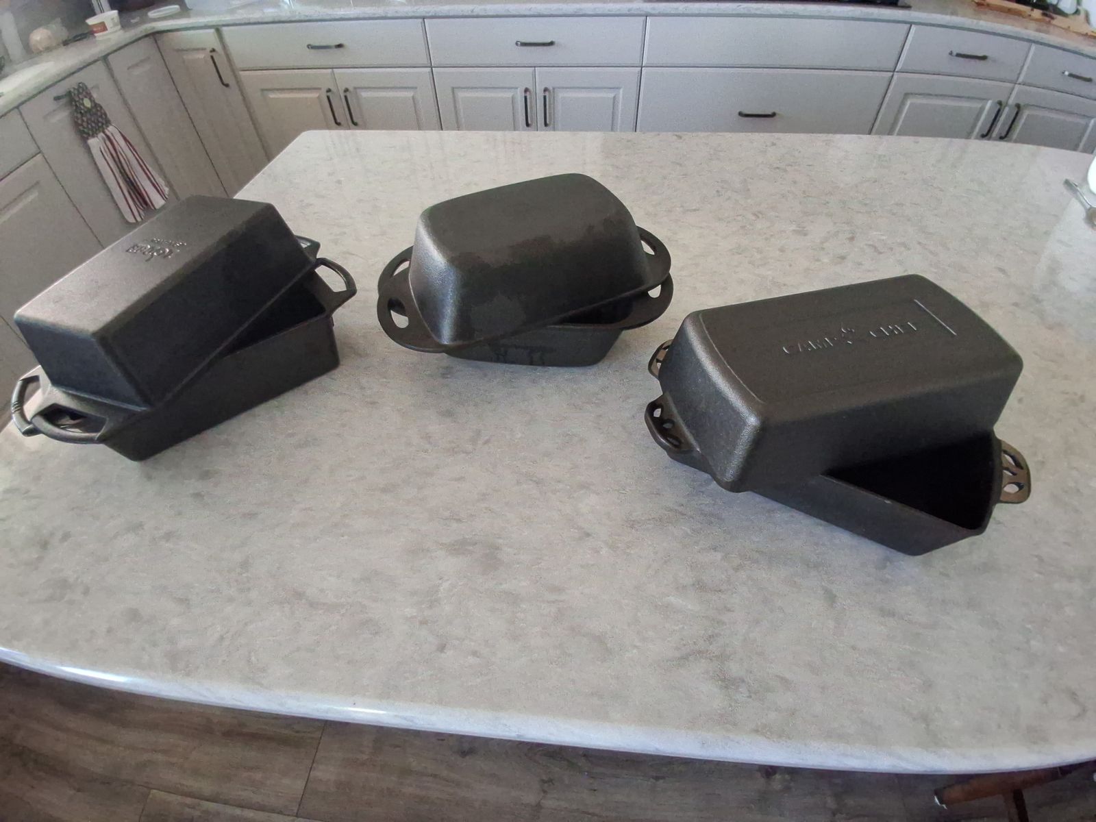 Cast iron bread pans