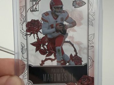 2025 Topps signature class Patrick Mahomes II Roses-13 Kansas City Chiefs Football Card - MINT Condition