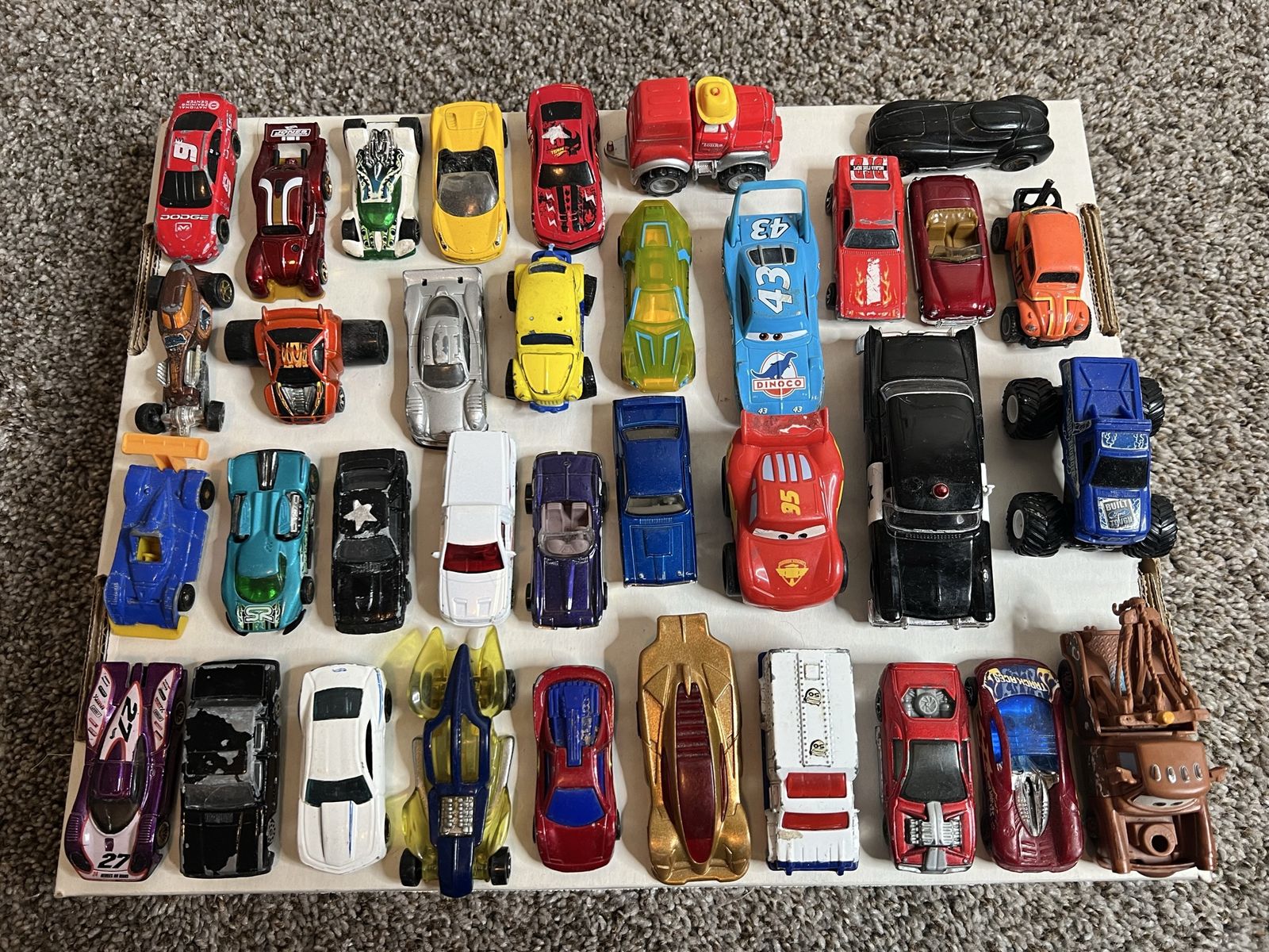 Toy cars variety