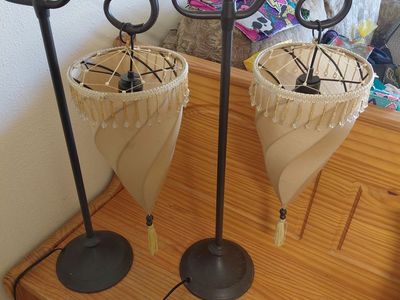 Vintage table lamps
