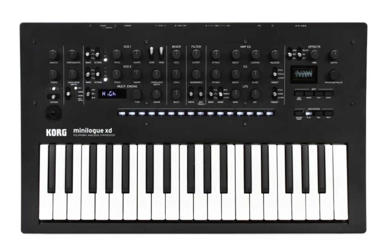 Korg Minilogue XD Analog Synthesizer, like new in box