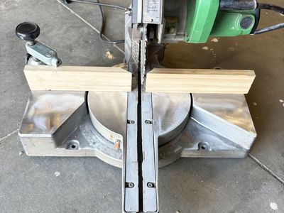 Hitachi C 8FB 8 1/2" Sliding Chop Saw & Blades