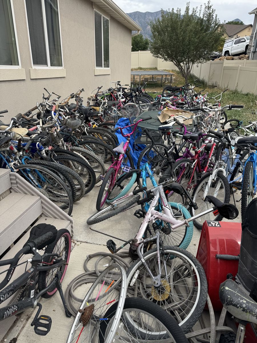 Large Lot of Used Bicycles - Parts, Repair, or Project Bikes