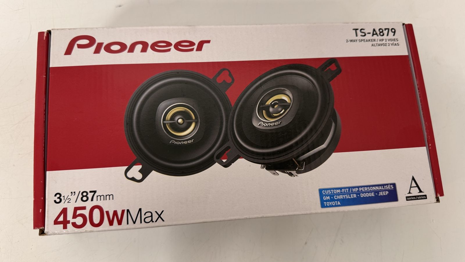 Pioneer A-series plus 3.5” speaker pair