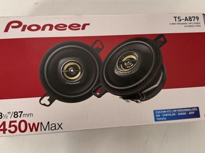 Pioneer A-series plus 3.5” speaker pair
