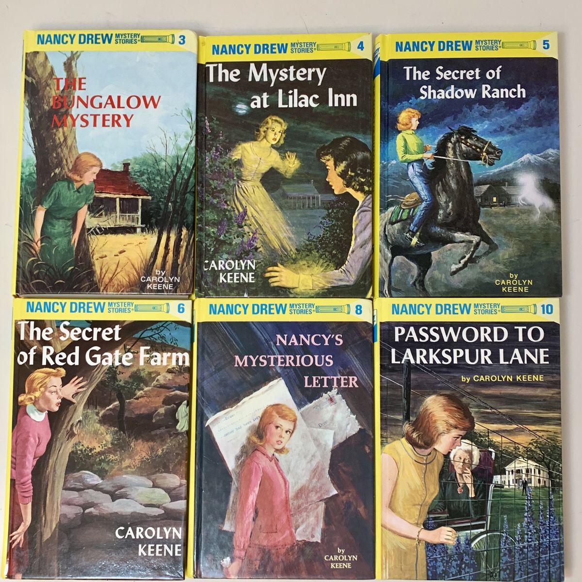 Nancy Drew 13 Books Vintage Hardcover
