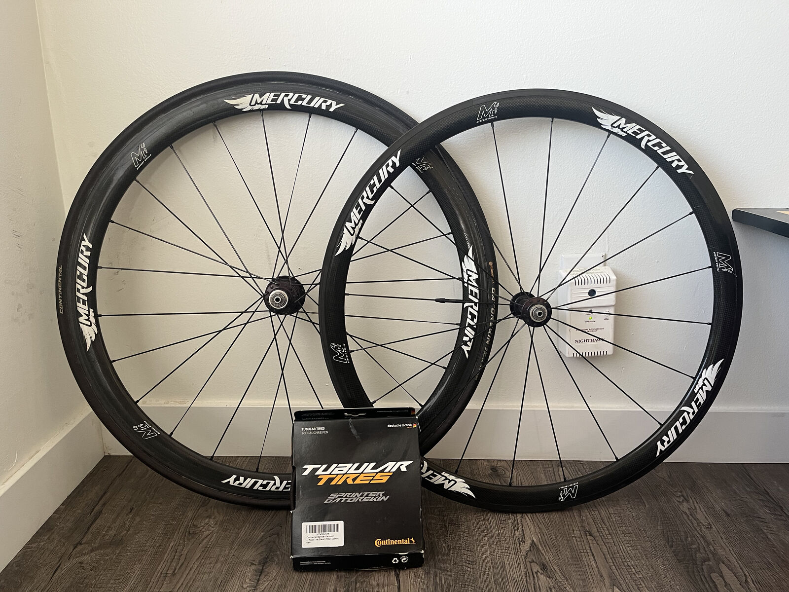 Mercury M3 Tubular Carbon Wheelset (Rim Brakes)