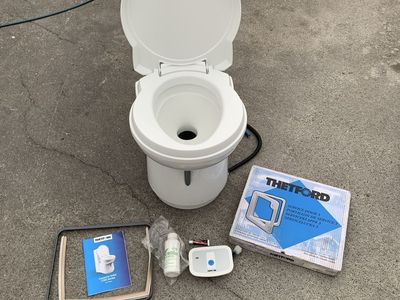 Thetford C260 Series RV Cassette Toilet Set with Service Door 3