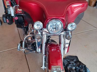 Harley-Davidson Electra Glide Ultra Classic Red Touring Motorcycle