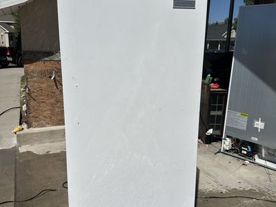 Old Upright Garage Freezer