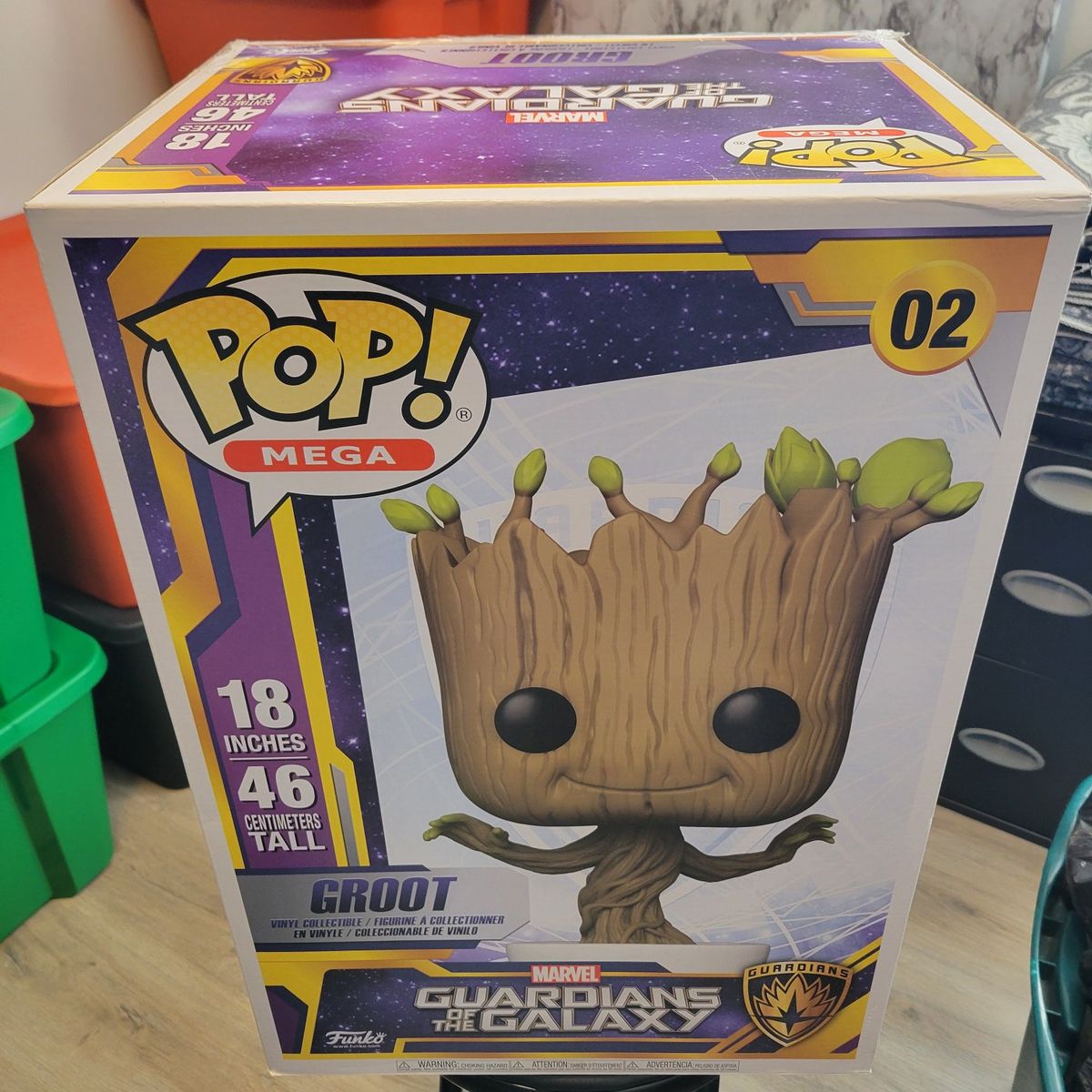 FUNKO POP GROOT MEGA 18IN EXCELLENT CONDITION