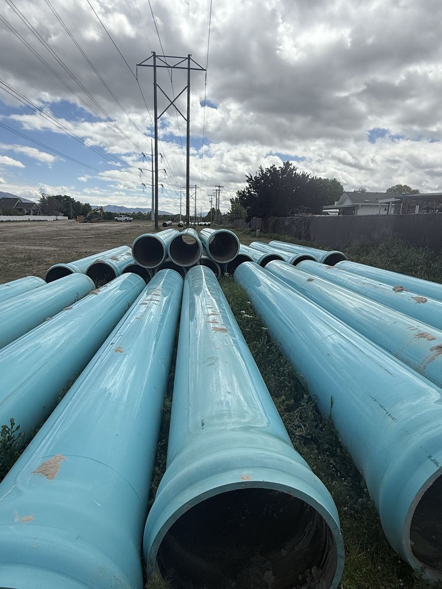 24” water main pipe