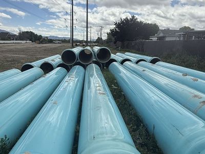 24” water main pipe