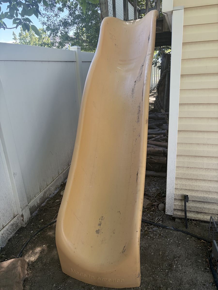 Yellow Playground Slide - Made In America