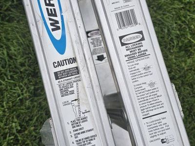 Werner MT1-22 21-22ft Aluminum 250lb Capacity Multi-Position Ladder