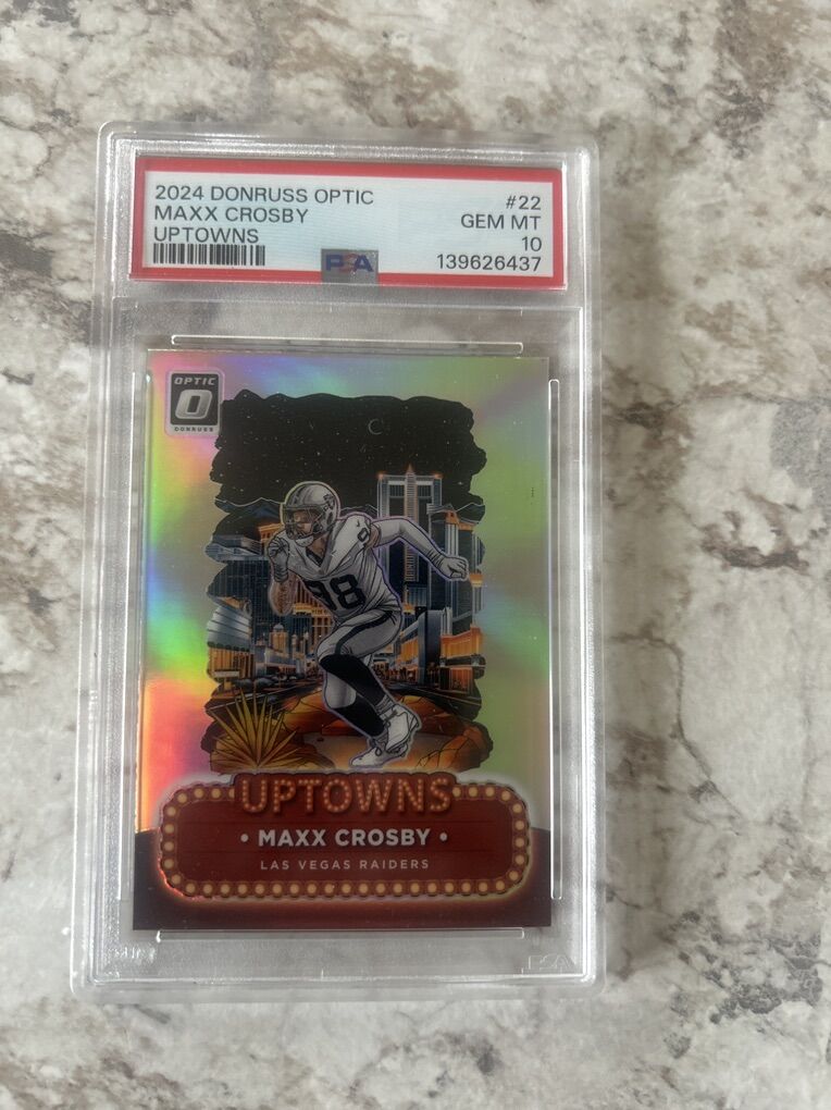 Max Crosby Psa 10 Uptown