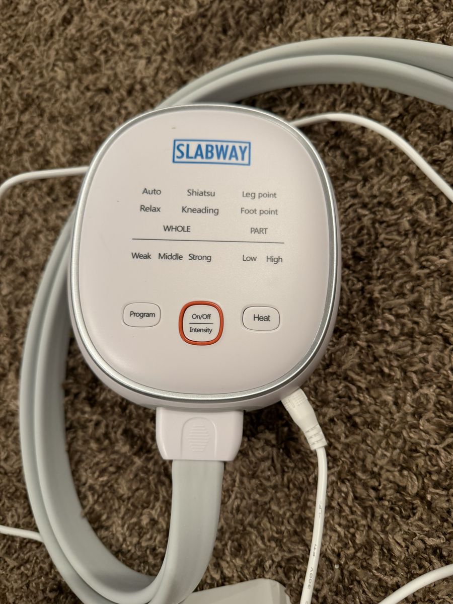 Slabway Leg and Foot Massager with Heat and Remote