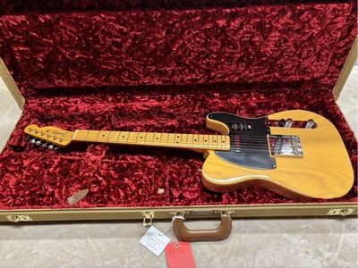 Fender American Professional II Telecaster Electric Guitar - Butterscotch Blonde w/ Case