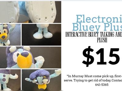 Interactive Bluey Talking & Dancing Electronic Plush Toy