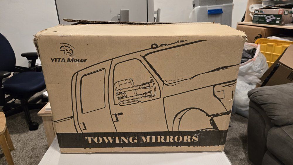 Tow mirrors 08-13 GMC Sierra