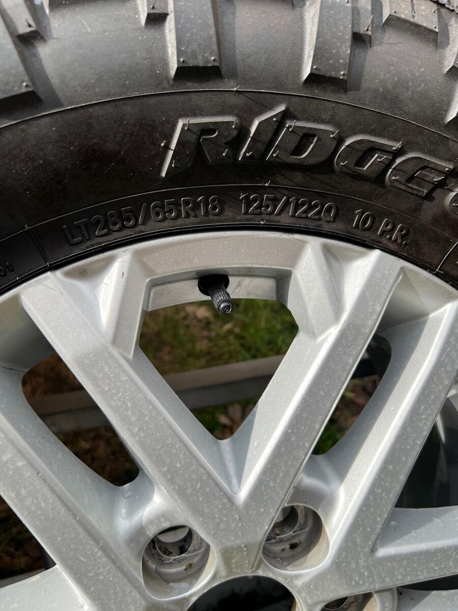 Toyota Tacoma-4 Tires and rims