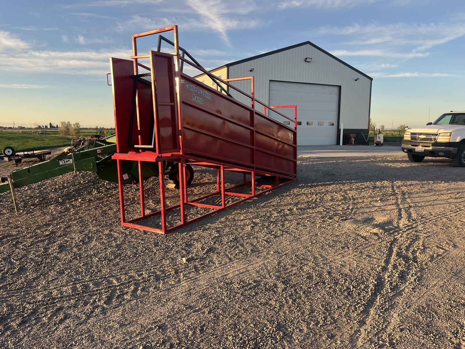Industries America cattle loading chute